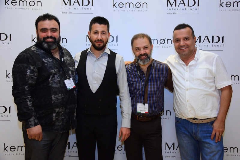 Launching of the Italian hair brand KEMON